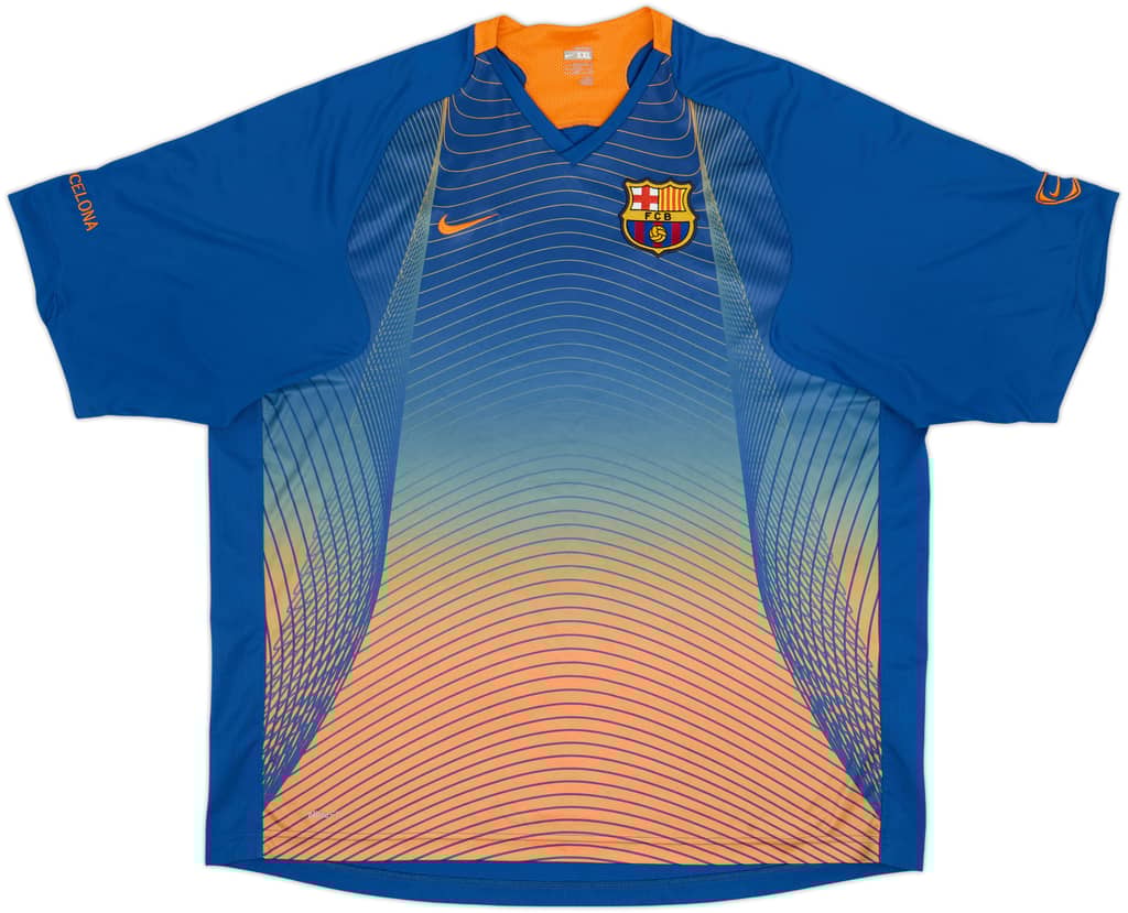 2007-08 Barcelona Nike Training Shirt - 9/10 - (XXL)