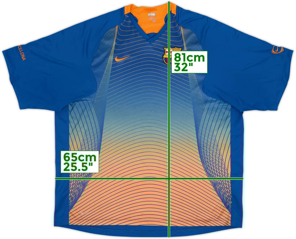 2007-08 Barcelona Nike Training Shirt - 9/10 - (XXL)