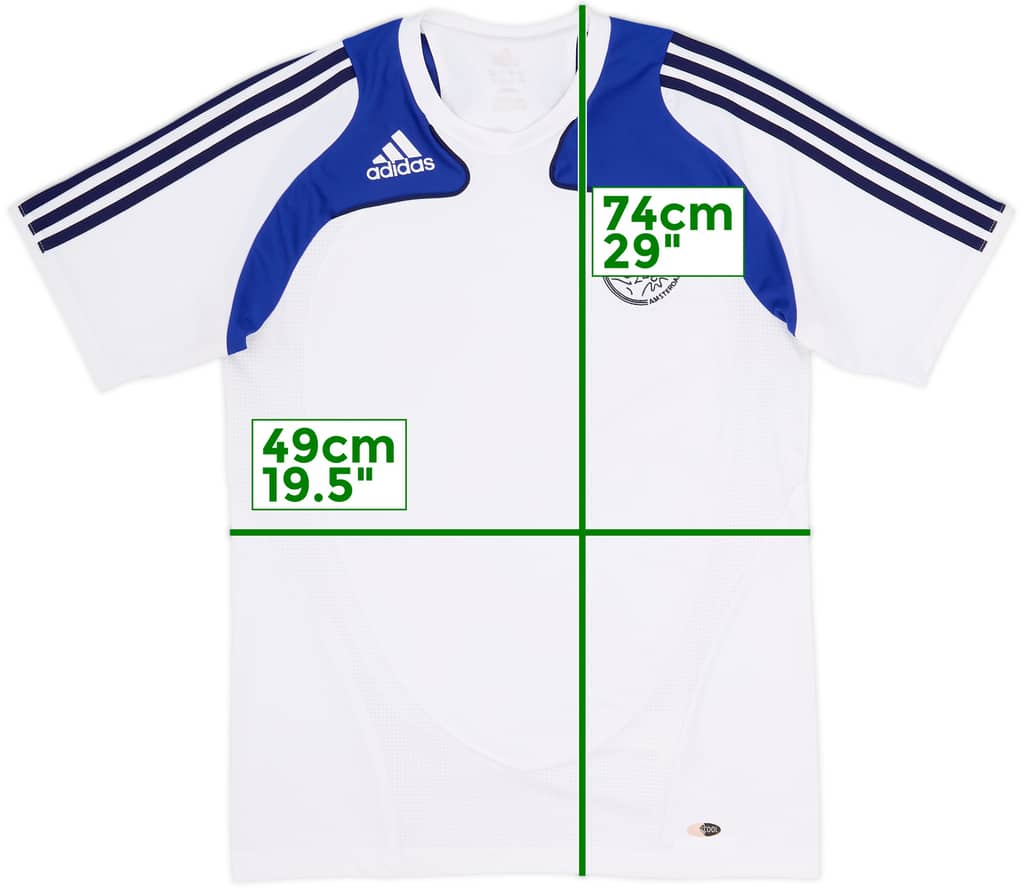 2008-09 Ajax adidas Training Shirt - 8/10 - (M)