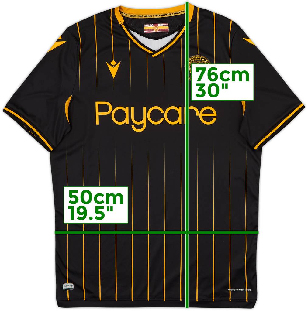 2021-22 Motherwell Away Shirt - 9/10 - (L)