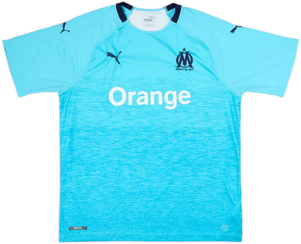 2018-19 Olympique Marseille Third Shirt - 8/10 - (XL)