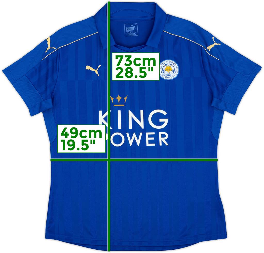 2016-17 Leicester Home Shirt - 8/10 - (Women's M)