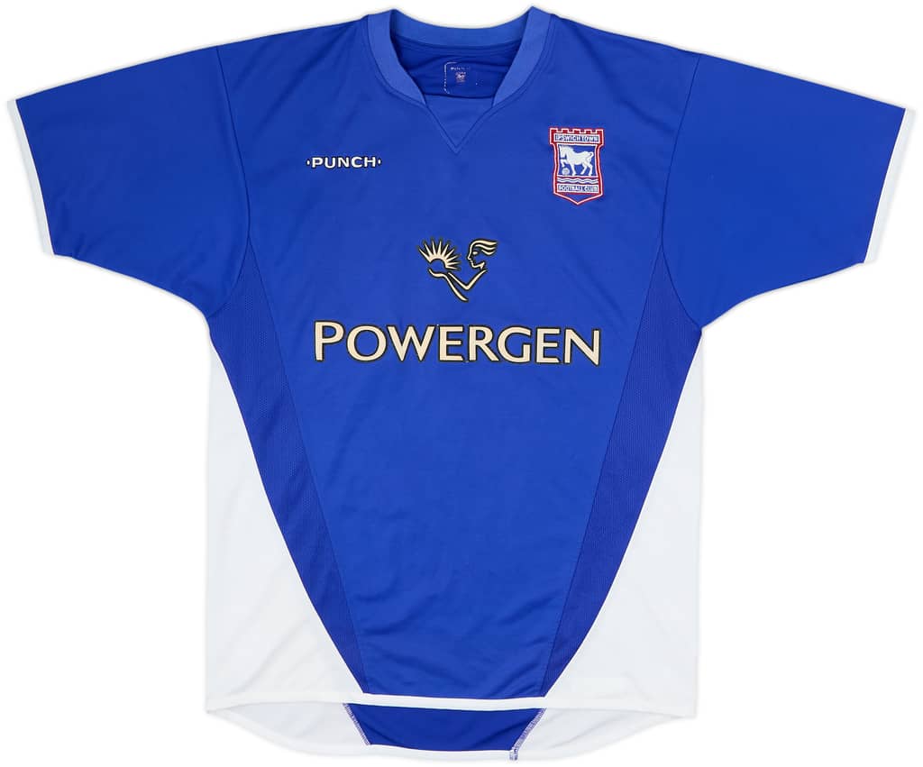 2003-05 Ipswich Home Shirt - 8/10 - (M)