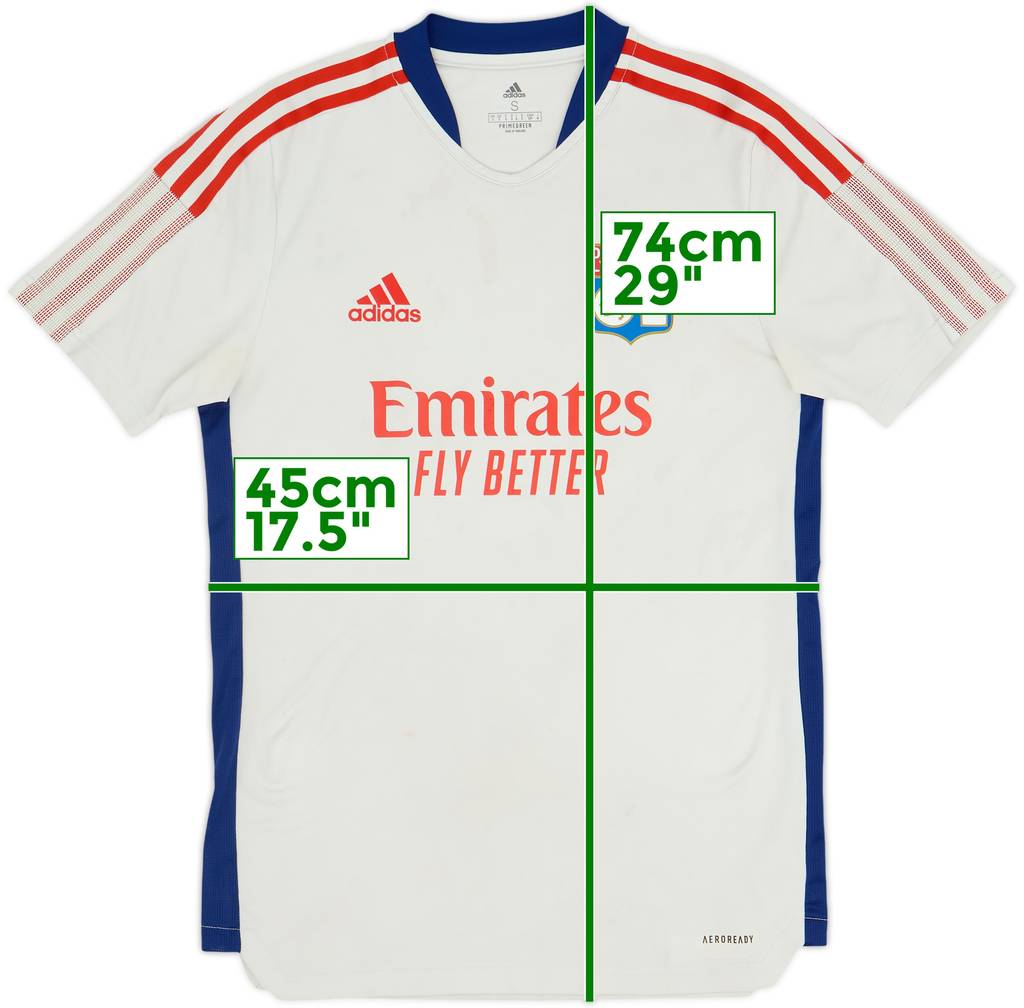 2020-21 Lyon Home Shirt - 5/10 - (S)