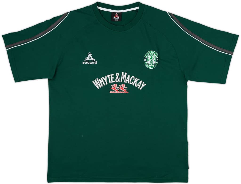 2005-06 Hibernian Le Coq Sportif Cotton Tee - 8/10 - (XL)
