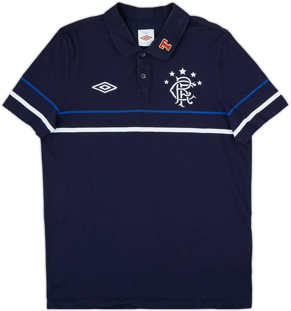 2011-12 Rangers Umbro Polo Shirt - 9/10 - (L)
