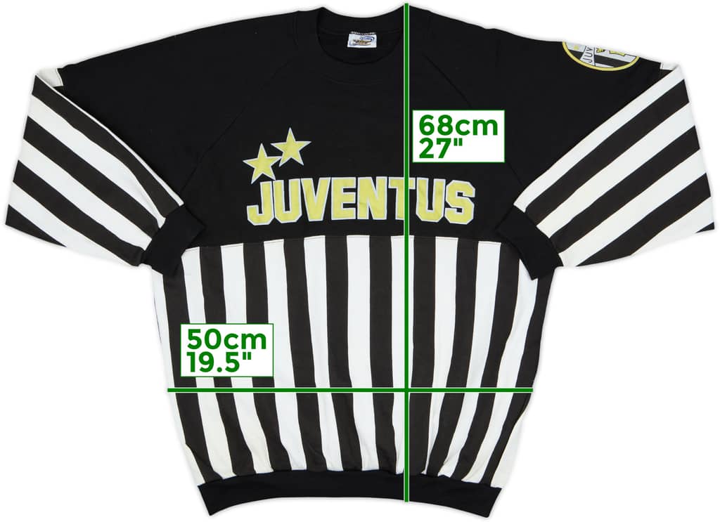 1990-91 Juventus Le Felpe Dei Grande Club Sweat Top - 10/10 - (L)