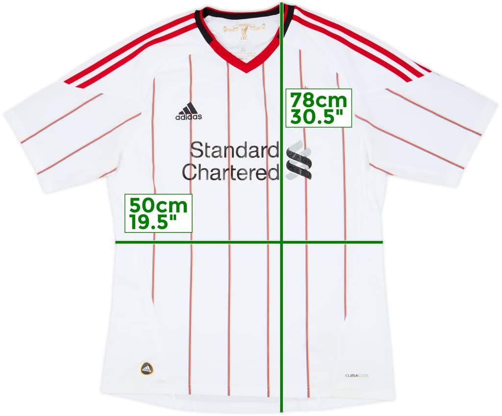 2010-11 Liverpool Away Shirt - 5/10 - (L)