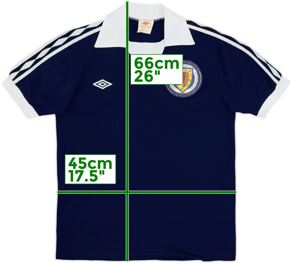 1976-79 Scotland Home Shirt - 6/10 - (M)