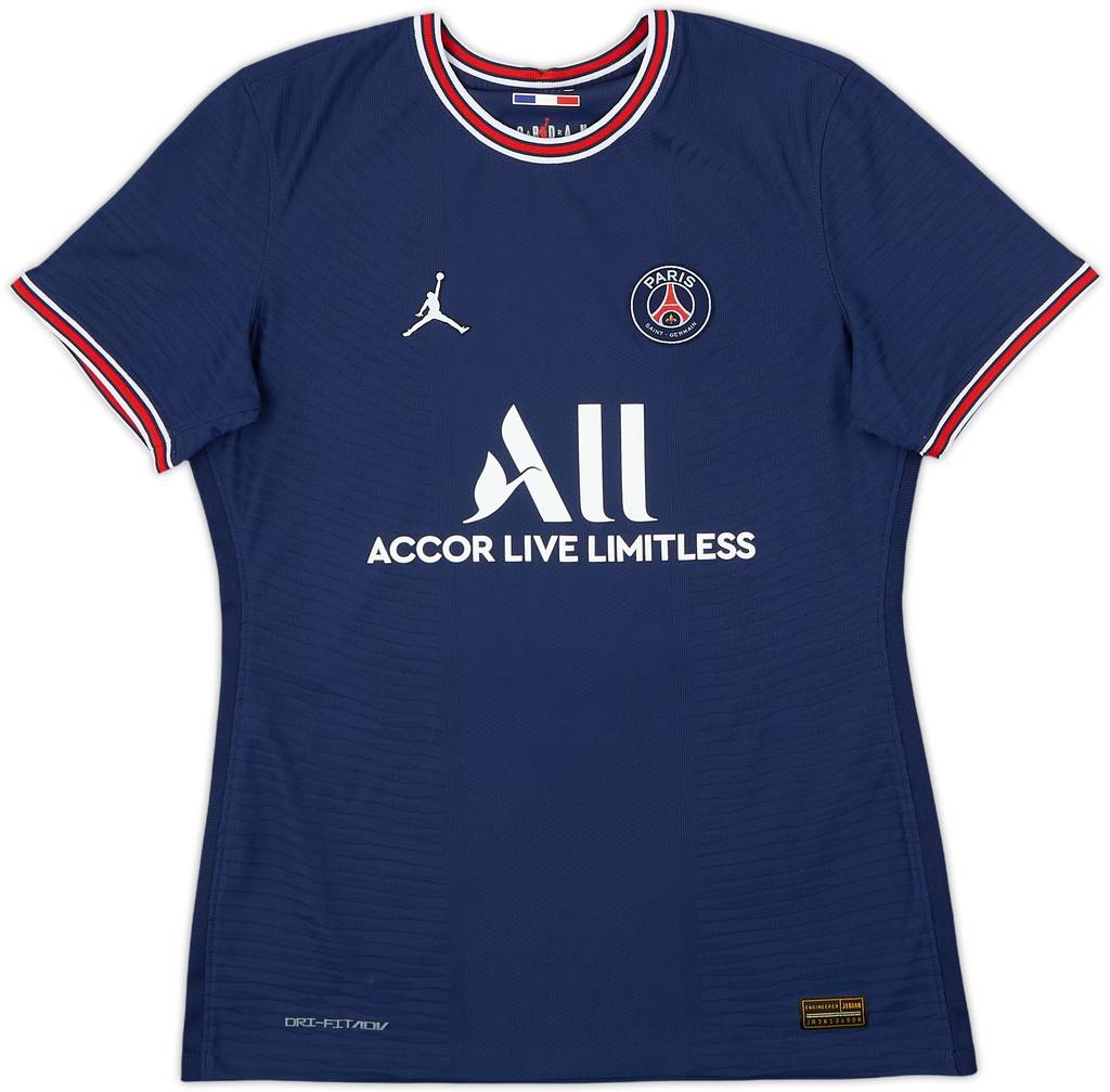 2021-22 Paris Saint-Germain Authentic Home Shirt - 8/10 - (Women's M)