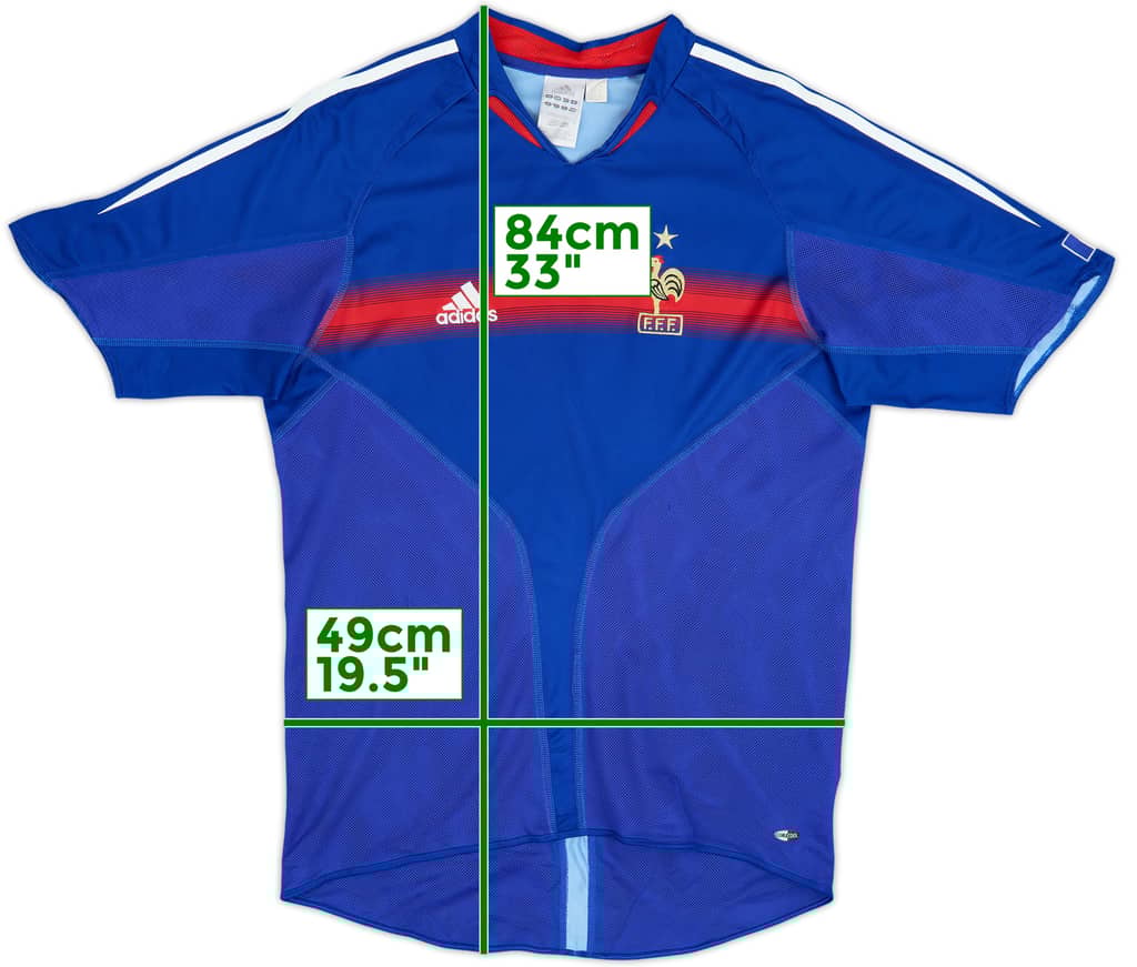 2004-06 France Home Shirt - 5/10 - (M)