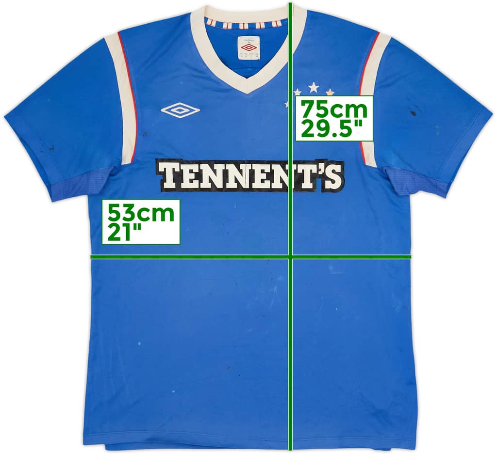 2011-12 Rangers Home Shirt - 4/10 - (M)