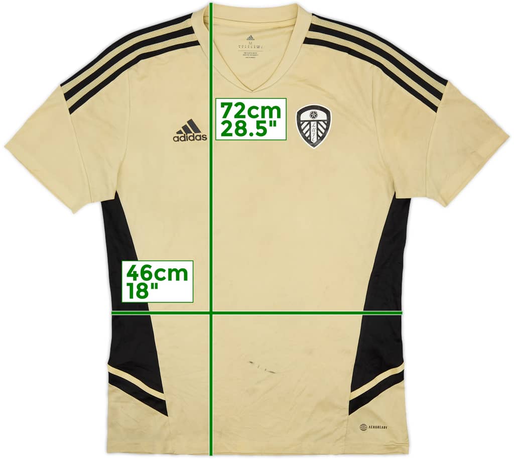 2022-23 Leeds adidas Training Shirt - 6/10 - (M)