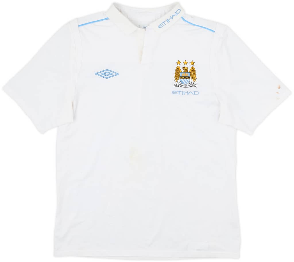 2011-12 Manchester City Umbro Polo Shirt - 8/10 - (M)