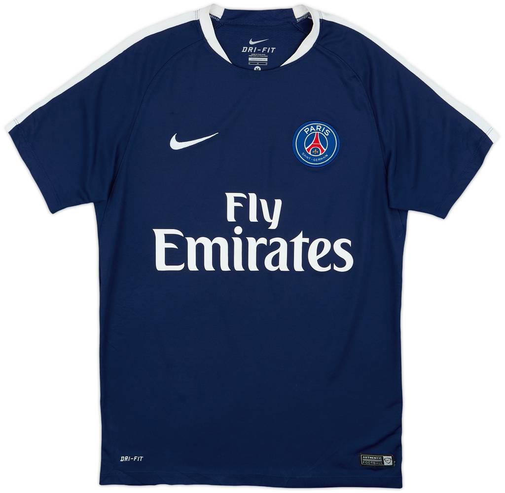 2015-16 Paris Saint-Germain Nike Training Shirt - 9/10 - (M)