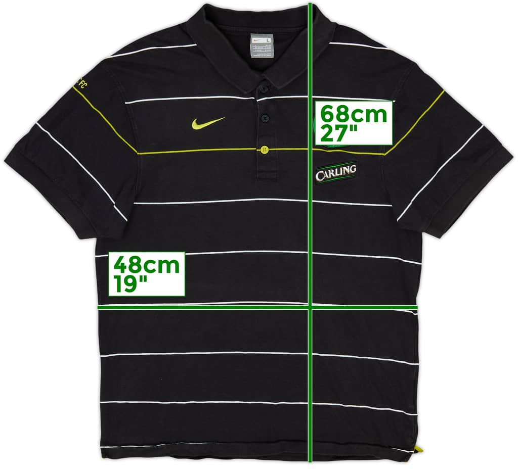 2008-09 Celtic Nike Polo Shirt - 6/10 - (L)