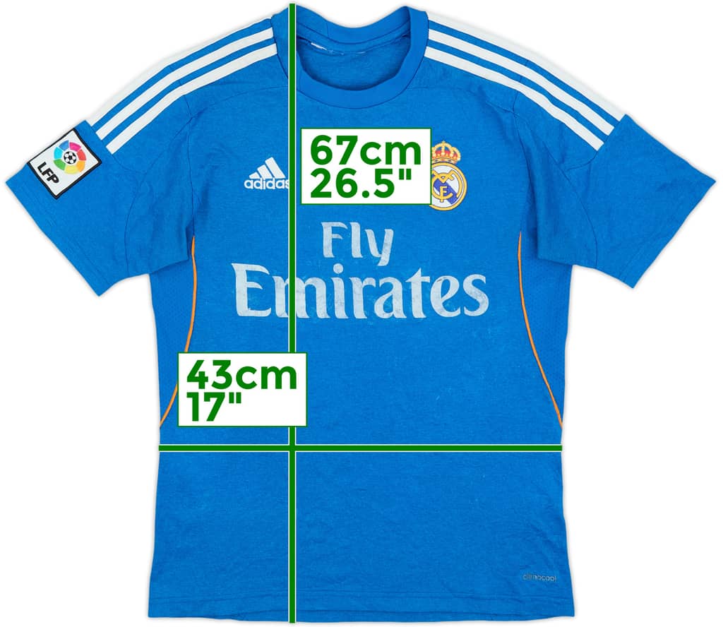2013-14 Real Madrid Away Shirt - 5/10 - (XL.Boys)