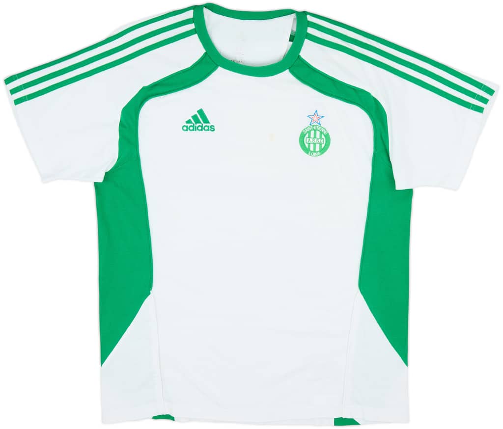 2010-11 Saint-Etienne adidas Cotton Tee - 6/10 - (L)