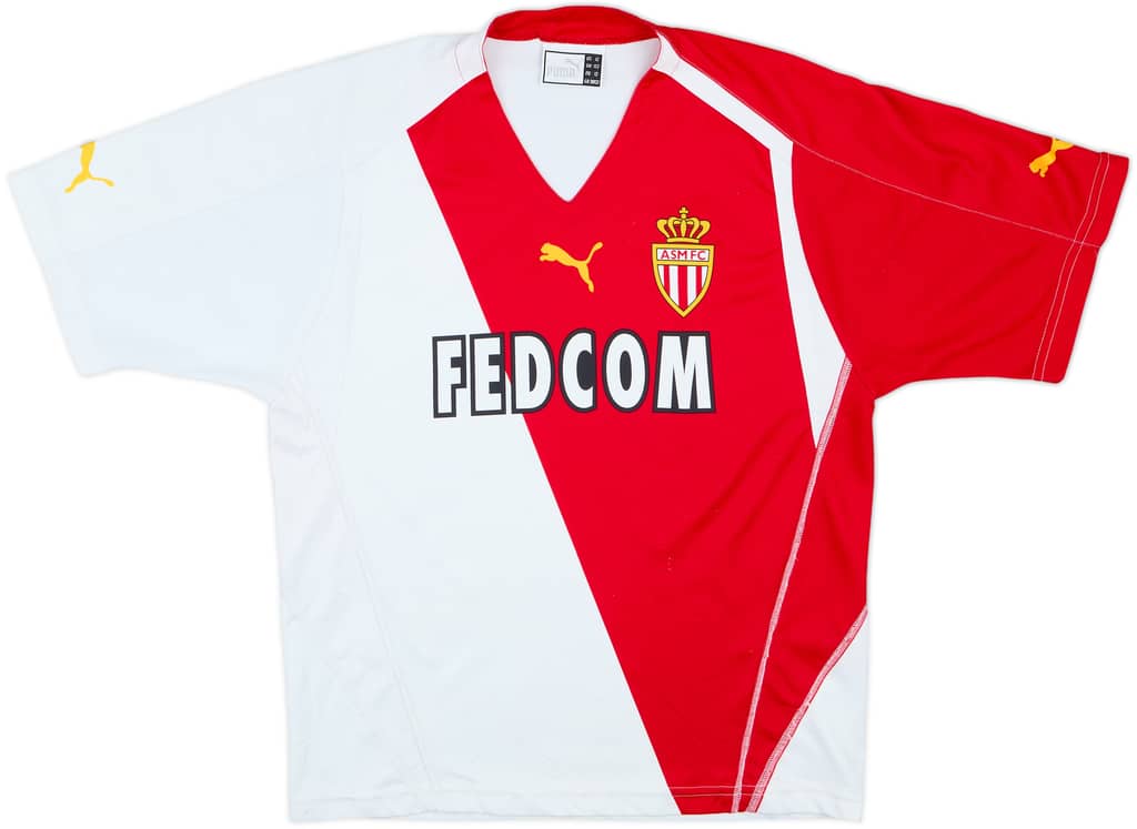 2004-06 Monaco Home Shirt - 8/10 - (M.Boys)
