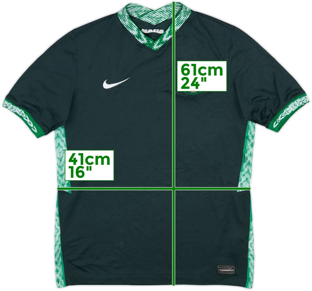 2020-21 Nigeria Away Shirt - 6/10 - (XL.Boys)
