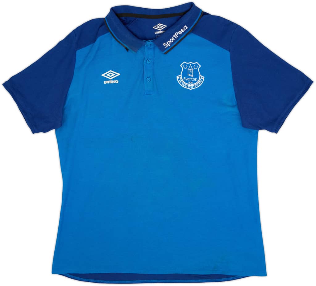 2017-18 Everton Umbro Polo Shirt - 5/10 - (XXL)