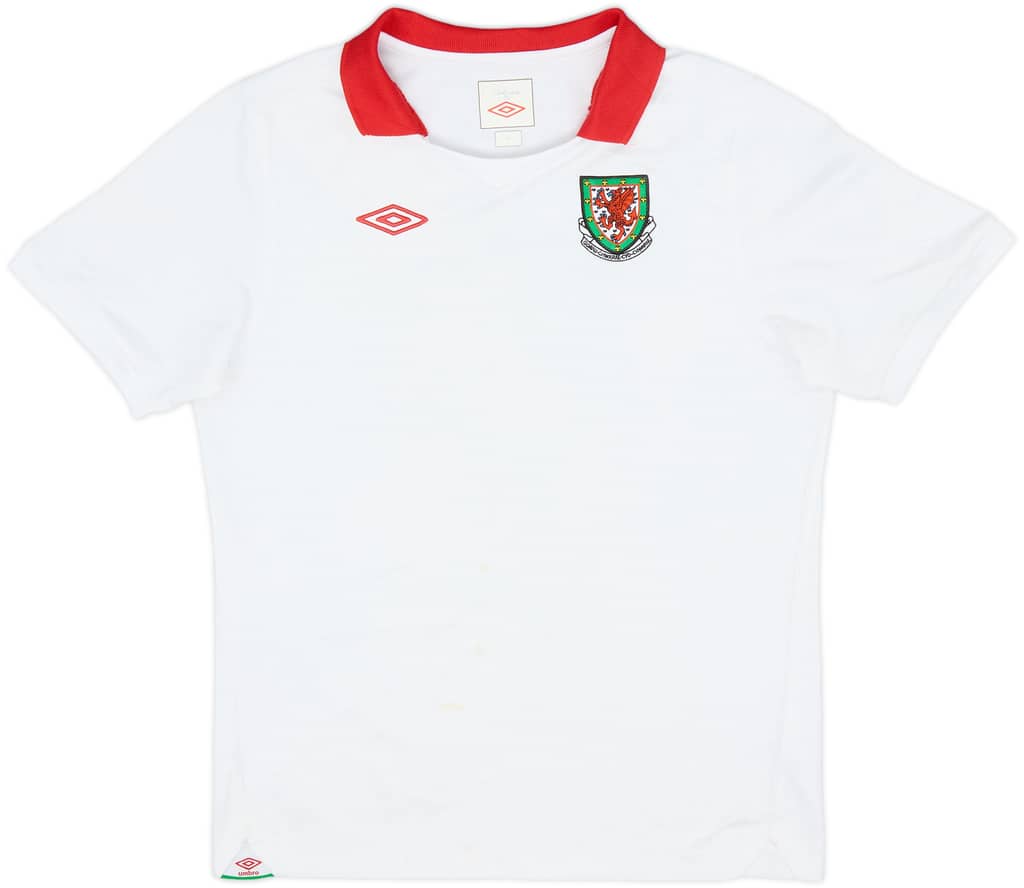 2010-11 Wales Away Shirt - 6/10 - (L.Boys)