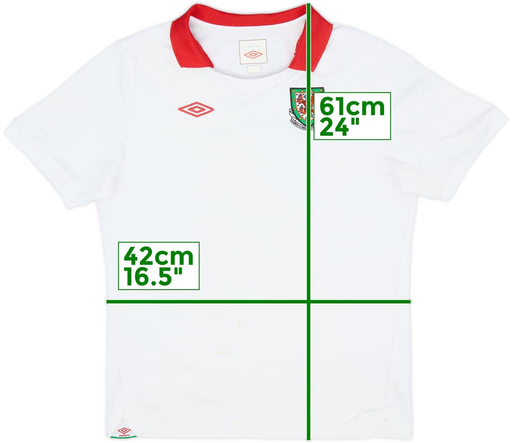 2010-11 Wales Away Shirt - 6/10 - (L.Boys)