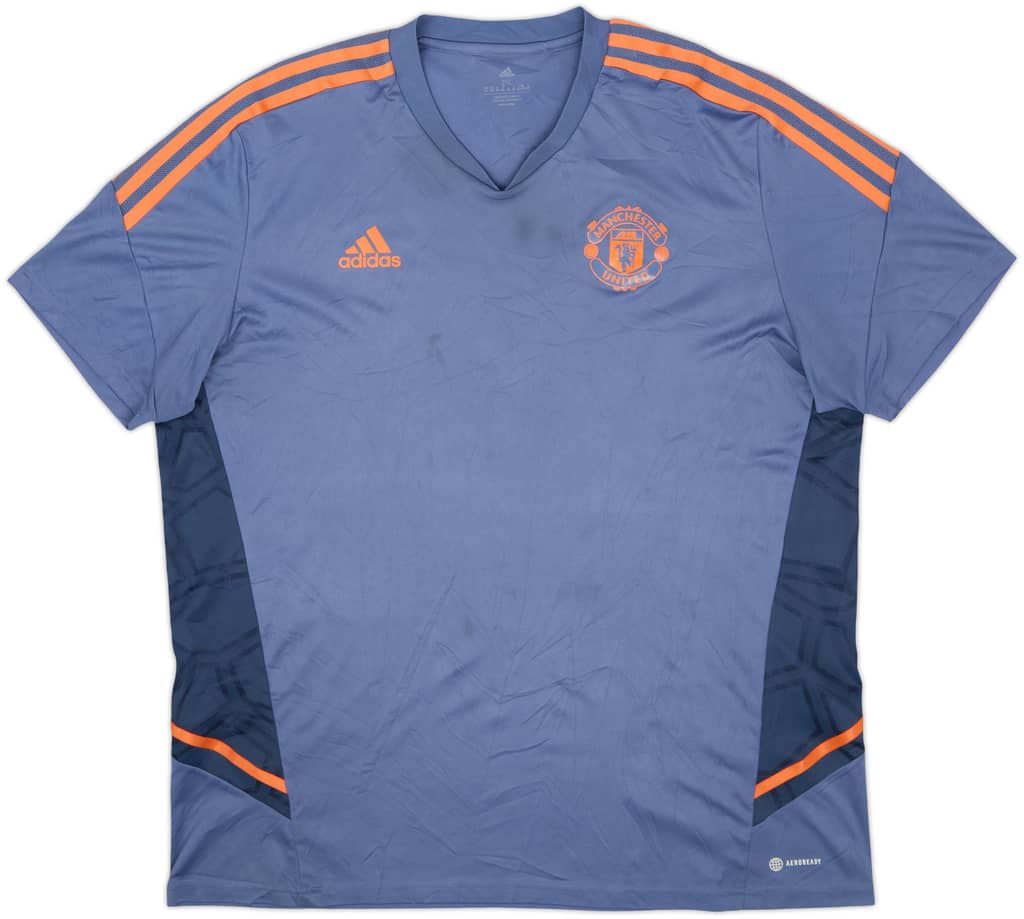 2022-23 Manchester United adidas Training Shirt - 6/10 - (XXL)