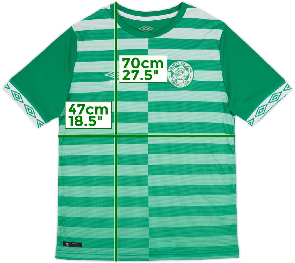 2018-19 Bloemfontein Celtic Home Shirt - 9/10 - (S)