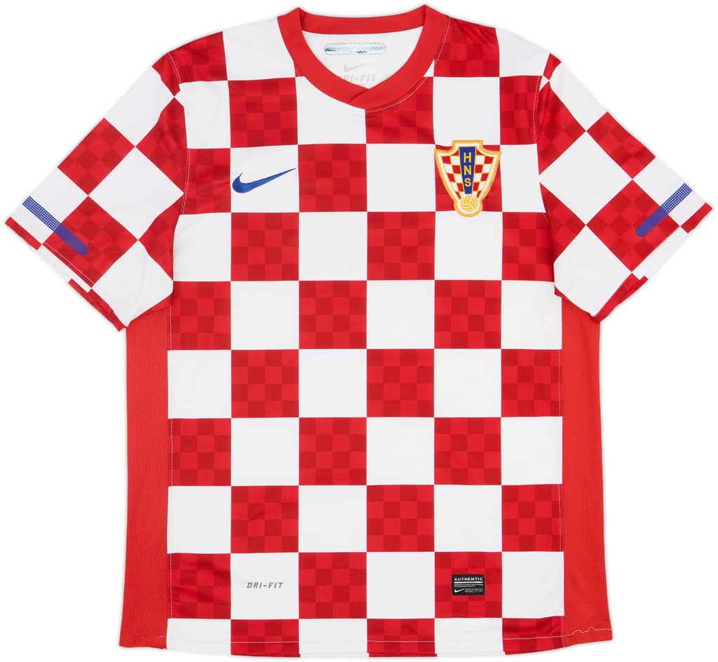 2010-12 Croatia Home Shirt - 8/10 - (L)