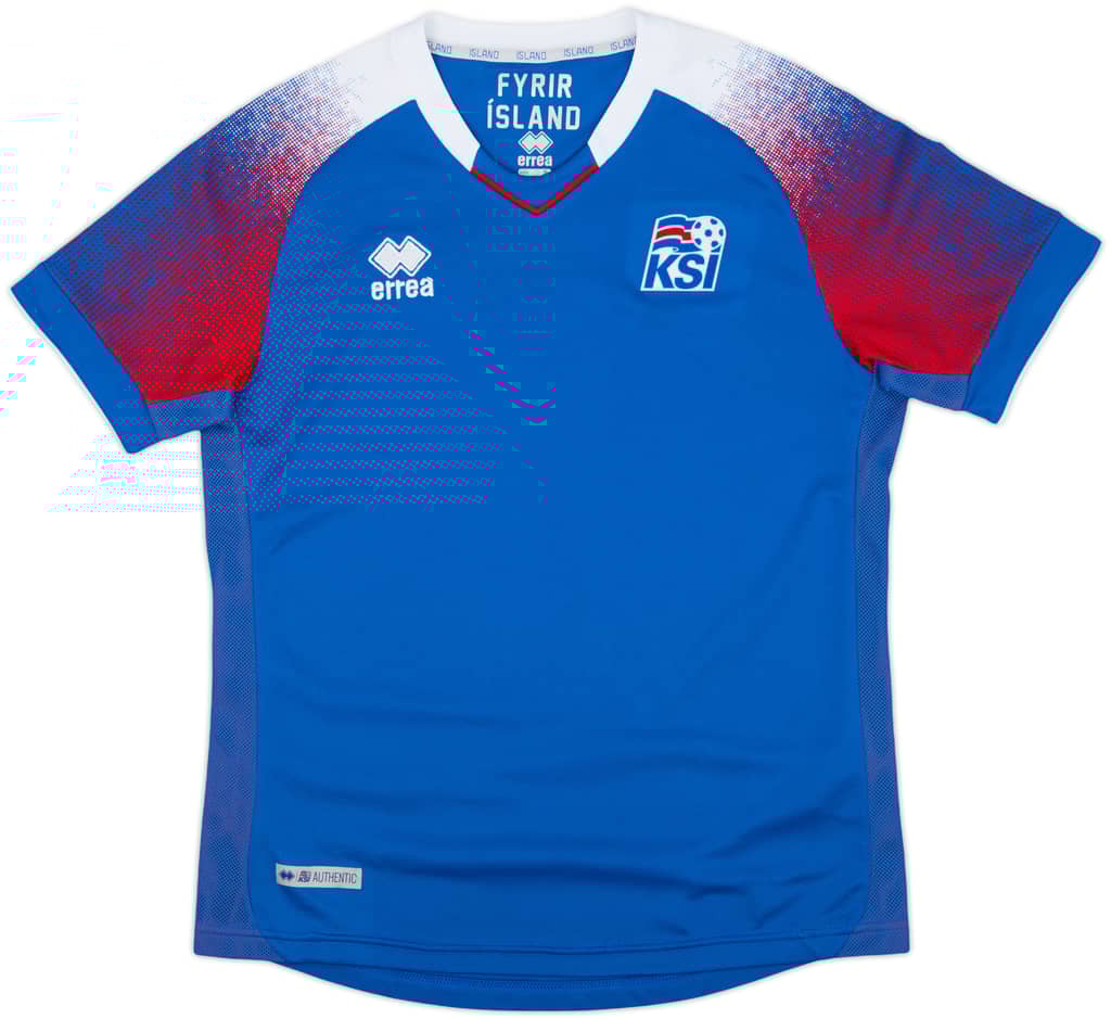 2018-19 Iceland Home Shirt - 9/10 - (S)