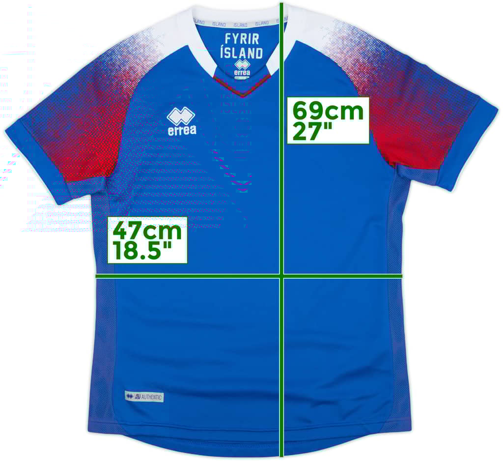 2018-19 Iceland Home Shirt - 9/10 - (S)
