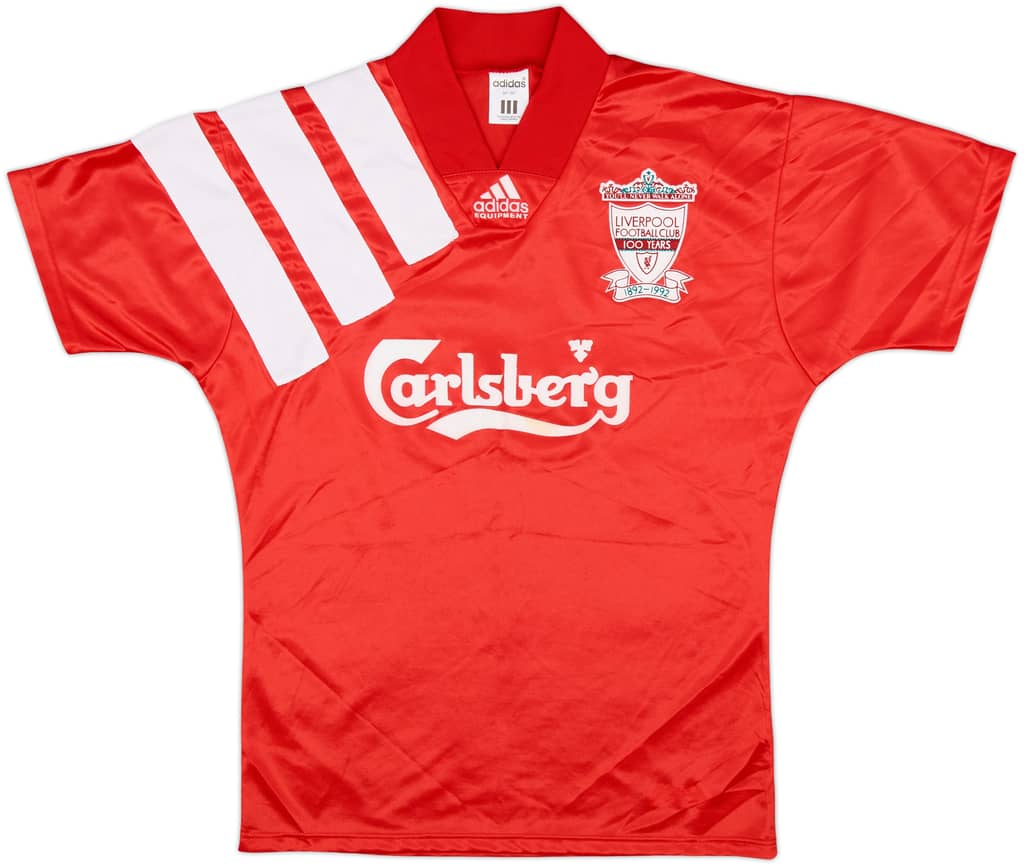 1992-93 Liverpool Centenary Home Shirt - 8/10 - (S)
