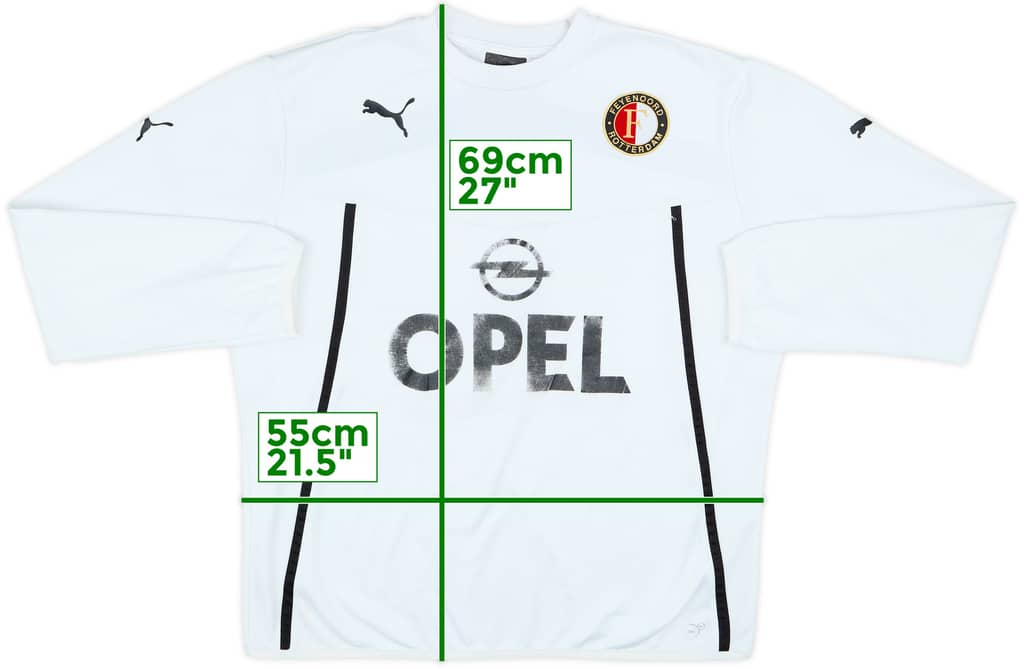 2013-14 Feyenoord Puma Sweat Top - 4/10 - (XL)