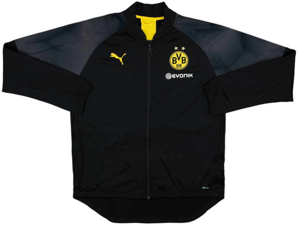 2018-19 Borussia Dortmund Puma Track Jacket - 6/10 - (L)