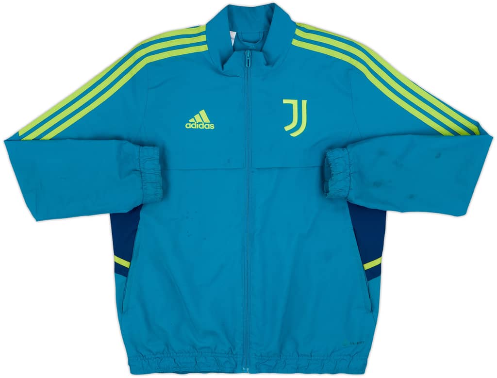 2022-23 Juventus adidas Track Jacket - 5/10 - (L.Boys)