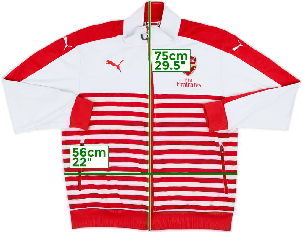 2014-15 Arsenal Puma Track Jacket - 5/10 - (L)