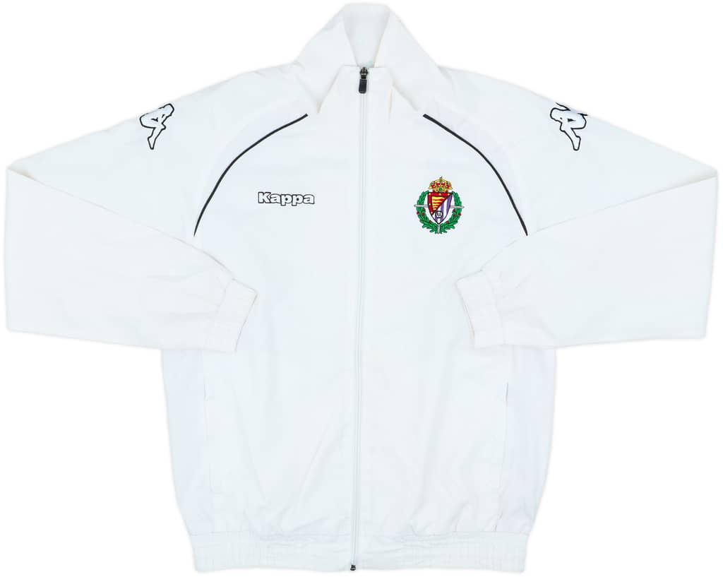 2011-12 Real Valladolid Kappa Track Jacket - 7/10 - (S)
