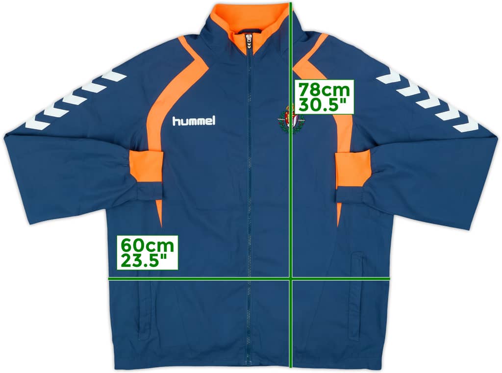 2015-16 Real Valladolid Hummel Track Jacket - 8/10 - (XL)