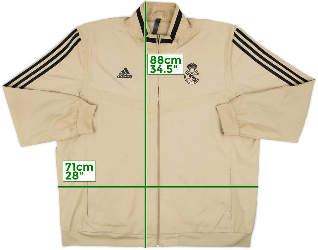 2019-20 Real Madrid adidas Track Jacket - 5/10 - (3XL)