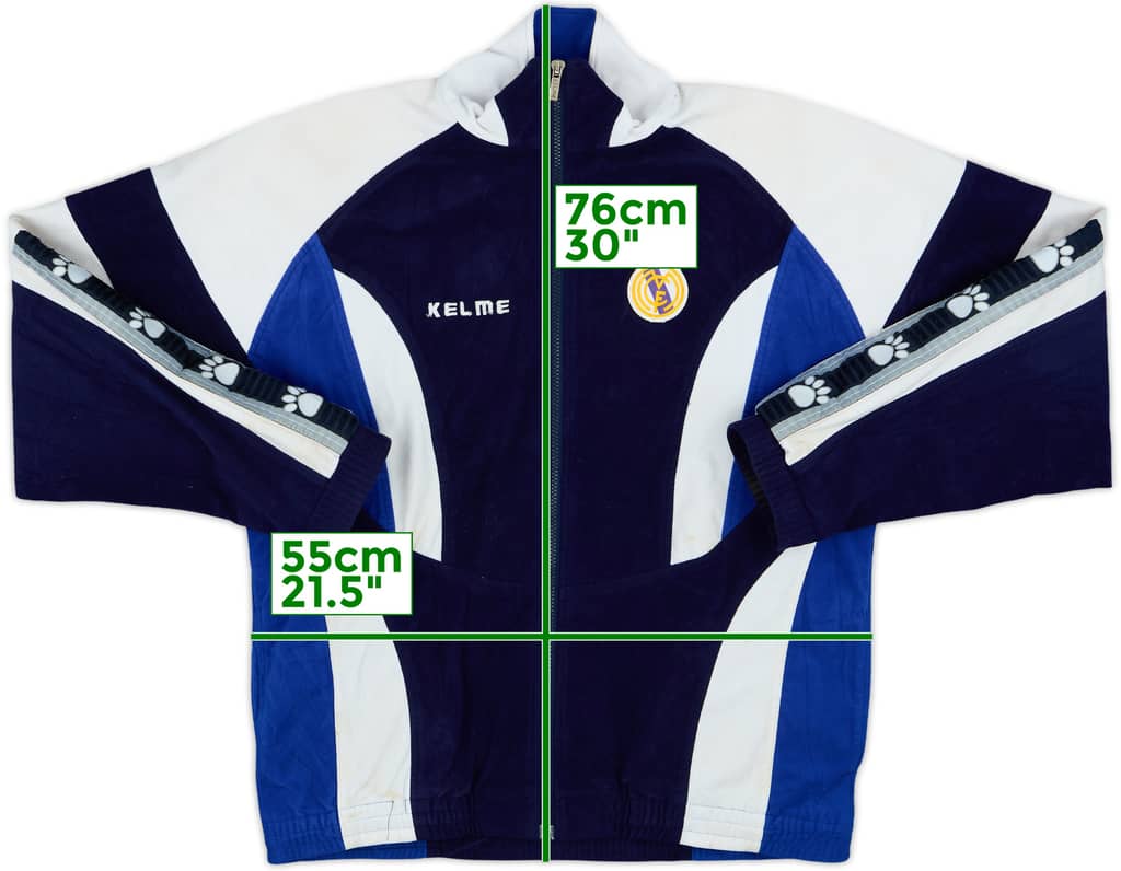 1997-98 Real Madrid Kelme Track Jacket - 5/10 - (M)