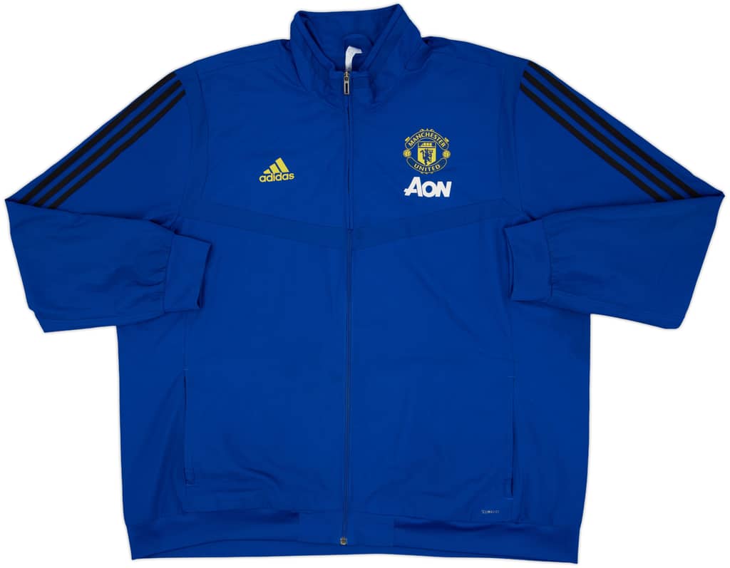 2019-20 Manchester United adidas Track Jacket - 7/10 - (3XL)