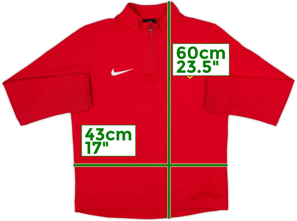2017-18 Almeria Nike 1/4 Zip Training Top - 7/10 - (S.Boys)
