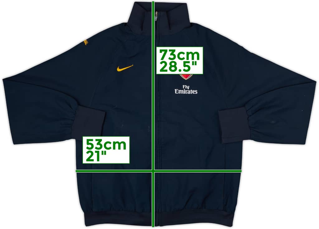 2008-09 Arsenal Nike Track Jacket - 7/10 - (M)