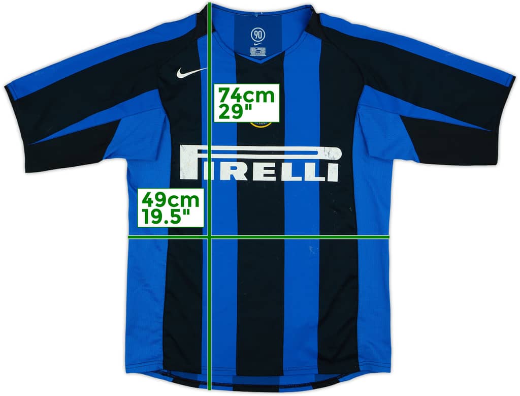 2004-05 Inter Milan Home Shirt - 5/10 - (M)