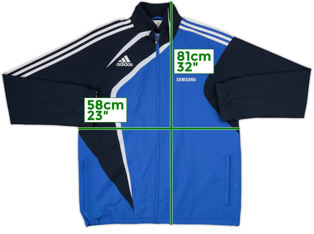 2008-09 Chelsea adidas Track Jacket - 8/10 - (L)