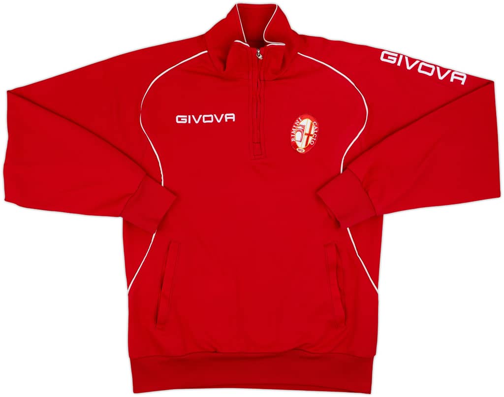 2014-15 Rimini Givova 1/4 Zip Sweat Top - 8/10 - (L)
