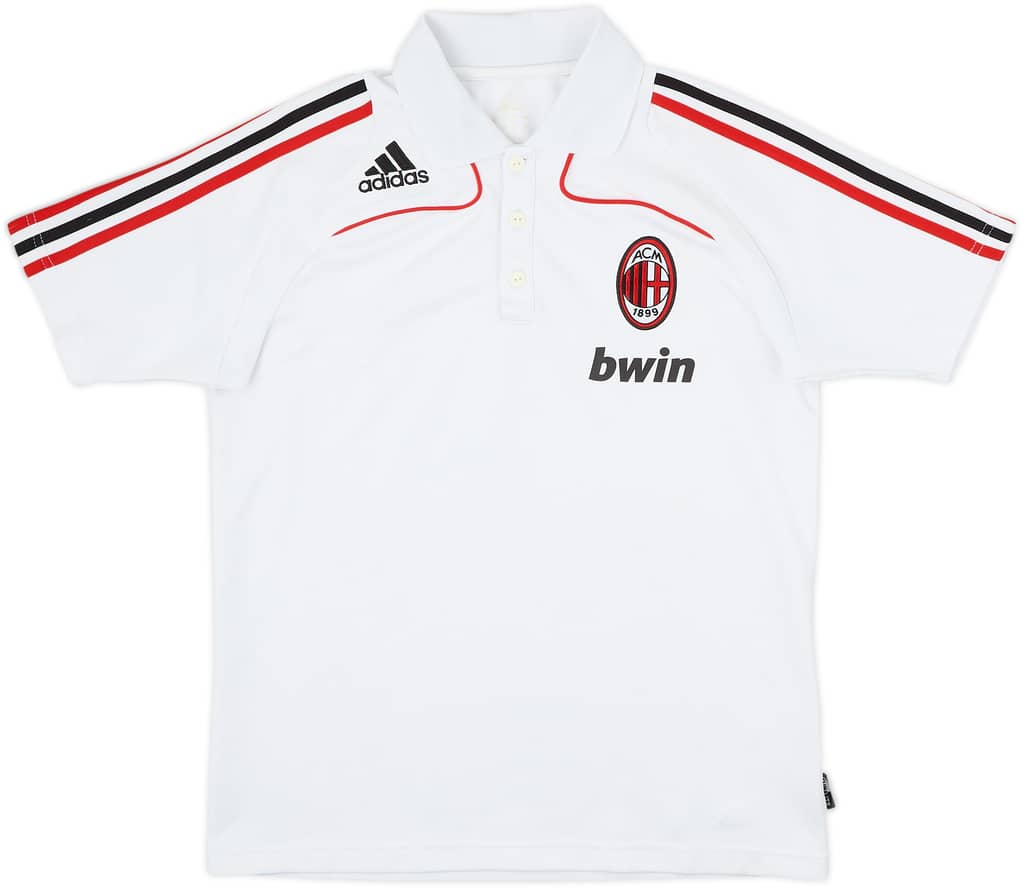 2006-07 AC Milan adidas Polo - 8/10 - (M)