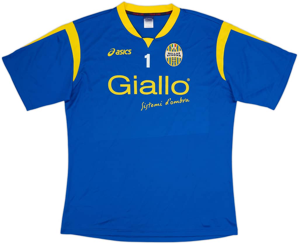 2009-10 Hellas Verona Asics Player Issue Training Shirt #1 - 9/10 - (XL)