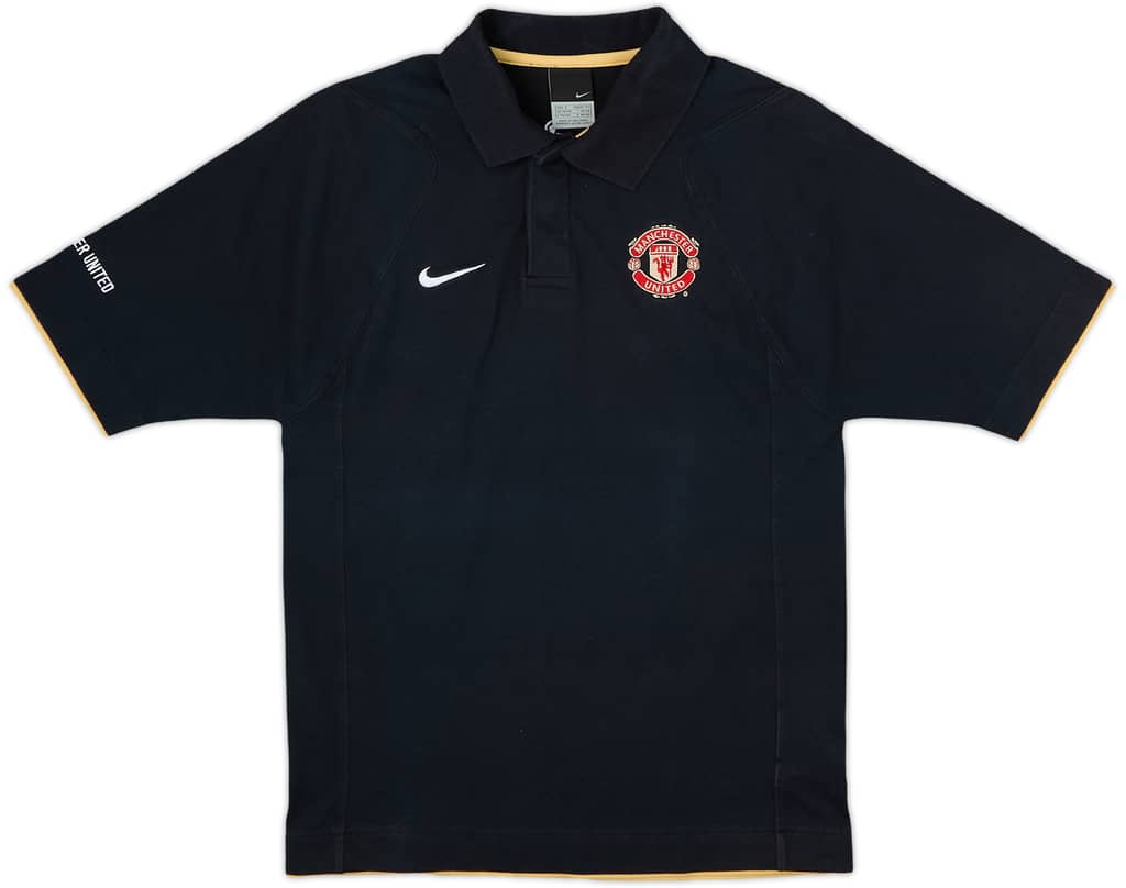 2006-07 Manchester United Nike Polo Shirt - 8/10 - (S)